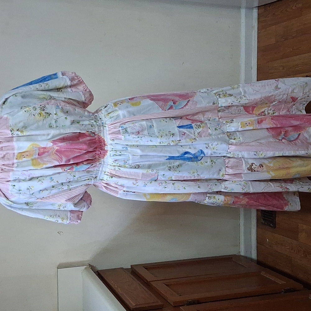 Disney Princess Colorful Patchwork Dress - Picture 5 of 11